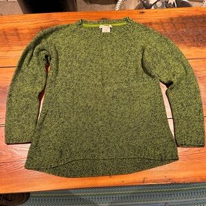 Philosophy Cotton Blend Sweater, Green, Women's Small